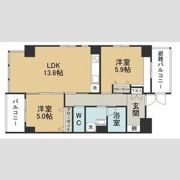 ベルヴィル宮町の間取り画像