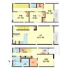 春日原北町4戸建A・Bの間取り画像