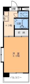 シティーハイツ湊町の間取り画像