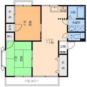 クリスタルハイムの間取り画像