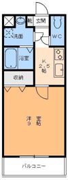 グレーシア高橋の間取り画像
