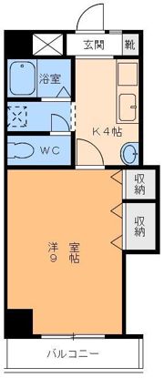 ラフィネ道後の間取り画像