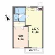 タウニイタカダ Aの間取り画像