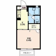 ソレイユ江原の間取り画像