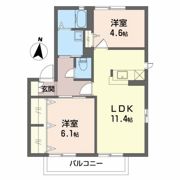 ハイビレッジの間取り画像