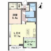 AZUR米山の間取り画像