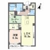AZUR米山の間取り画像