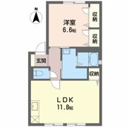 フルレゾン Aの間取り画像