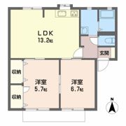 ビラヒスイ Aの間取り画像
