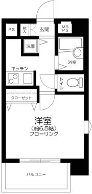 ヴェルト柿の木坂の間取り画像