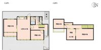 大垣市南頬戸建ての間取り画像