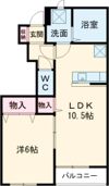 パークハイム中一の沢の間取り画像