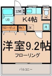 タウンコート富士見の間取り画像