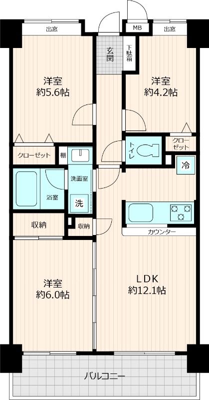 間取図