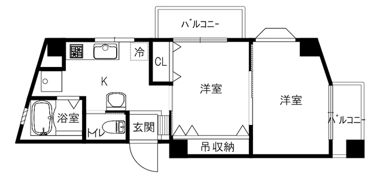 ノースヴィレッジⅡの間取り画像