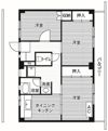 ビレッジハウス四郎丸2号棟の間取り画像