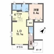 ベルナードプレイリーの間取り画像