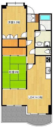 UCレジデンス小沢町の間取り画像