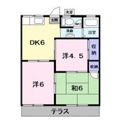 ハイツ四季の間取り画像