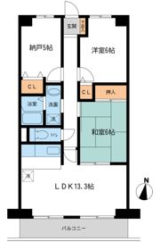 アージュリブレ東四つ木の間取り画像