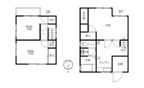 新座市栄一丁目戸建の間取り画像