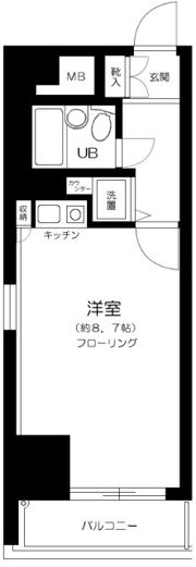 シティコープ浅草橋Ⅲの間取り画像