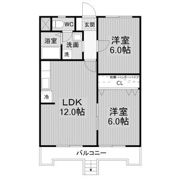 ハイツ稲熊の間取り画像