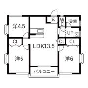 アイギハイツの間取り画像
