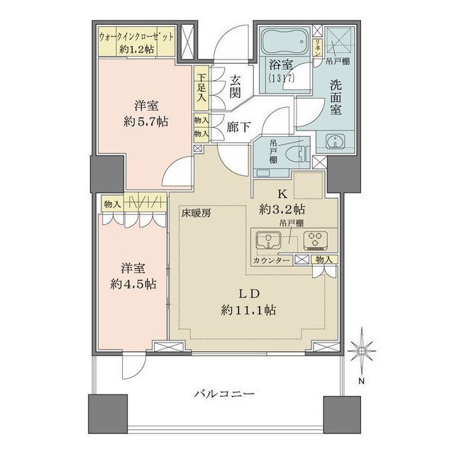 間取図