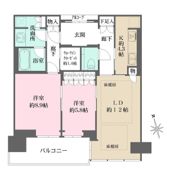 グラングリーン大阪THE NORTH RESIDENCEの間取り画像