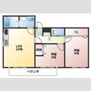 メゾンベルクの間取り画像