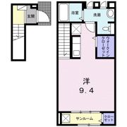 アライブ 国立の間取り画像