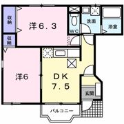 サンハウス さくらの間取り画像