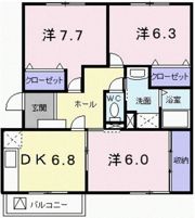 ハイクォリティーマンション麗華の間取り画像