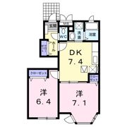 アプリコットの間取り画像