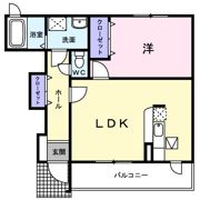 モーダフィオーレAの間取り画像