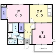カリーノ・コスモスAの間取り画像