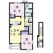 HAYATEⅡの間取り画像