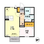 ブルーミングヒルの間取り画像