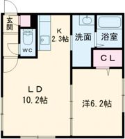 BRUN CUBEⅢの間取り画像