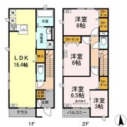 (仮称)練馬区富士見台4丁目PJの間取り画像