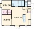 ヴェルヒュッテふらの錦町公園の間取り画像