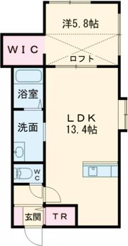 ヴェルヒュッテ旭川東光82の間取り画像