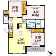 サン・クレールの間取り画像