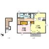 Palazzo（ﾊﾟﾗｯﾂｫ）の間取り画像