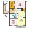 D-ROOM 天が岡の間取り画像