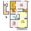 D-ROOM 天が岡の間取り画像