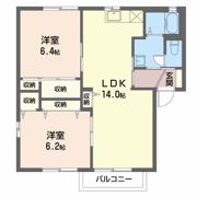 フレグランス茜の間取り画像