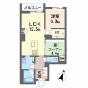AZUR米山の間取り画像
