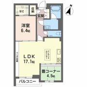 AZUR米山の間取り画像